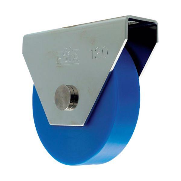 ヨコヅナ WMS-1202 ロタ・MC防音重量戸車 120mm 平型 WMS1202の通販は