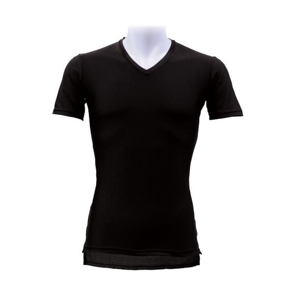 リベルタ DT-25153164 デオドライズテック 半袖Vネック BLK 2XL DT25153164