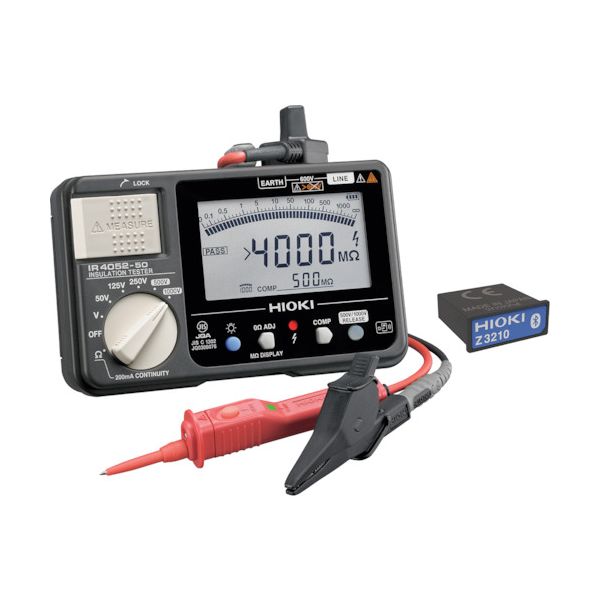 ＨＩＯＫＩ IR4052-91 絶縁抵抗計ワイヤレスセット ＩＲ４０５２−９１ IR405291