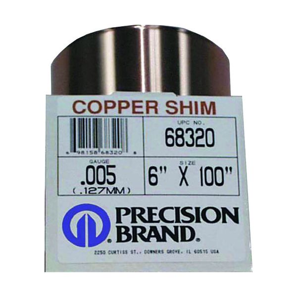 プレシジョン PB0.203CS68395 銅・ロール巻シム 板厚0．203mm