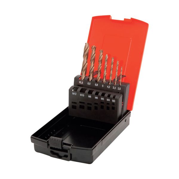 ＢＩＣ　ＴＯＯＬ SG-7P 鉄工用月光ドリル タップ下穴7本入りセット SG7P