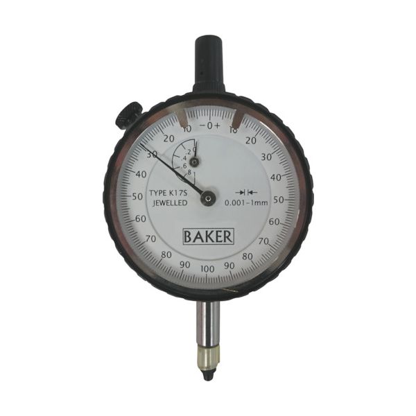 ＢＡＫＥＲ BGK17S 高精度ダイヤルゲージ タイプK17S 0．001mm