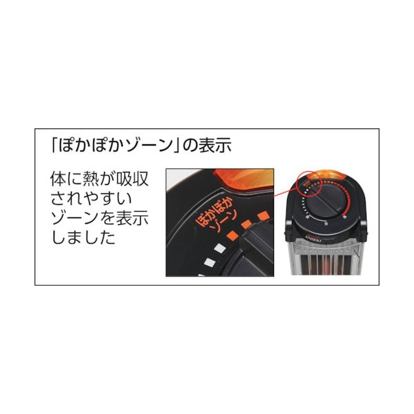デンソー EU-20R 直送 代引不可・他メーカー同梱不可 遠赤外線ヒーター 三相200V 2．0kW EU20R_5