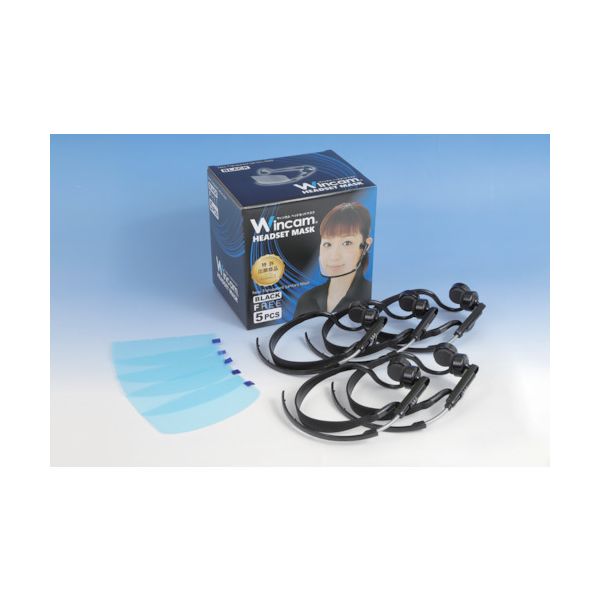 Ｗｉｎｃａｍ W-HSM-5B ウィンカムヘッドセットマスク5PCS WHSM5B
