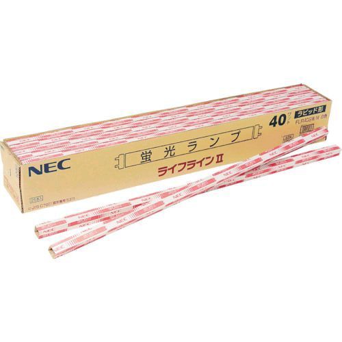 ＮＥＣ FLR40SW/M/36 【25個入】 一般蛍光ランプ 明るさ３０００ｌｍ 消費電力３６Ｗ