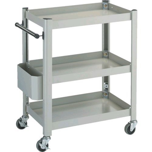 TRUSCO TCW-81A2F コンビネーションワゴン ６４３Ｘ４２７ＸＨ８８０ サイドＢＯＸ付 TCW81A2F 304-7440 サイドBOX付の通販は