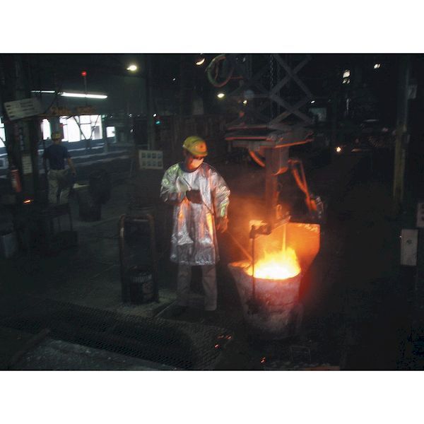 個数：1個】 TRUSCO TSP-3L スーパープラチナ遮熱作業服 エプロン L