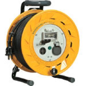 HATAYA BR-202M ＢＲ型 三相２００Ｖ型ブレーカーリール ２０ｍ アース付 ２０Ａ BR202M 105-5062