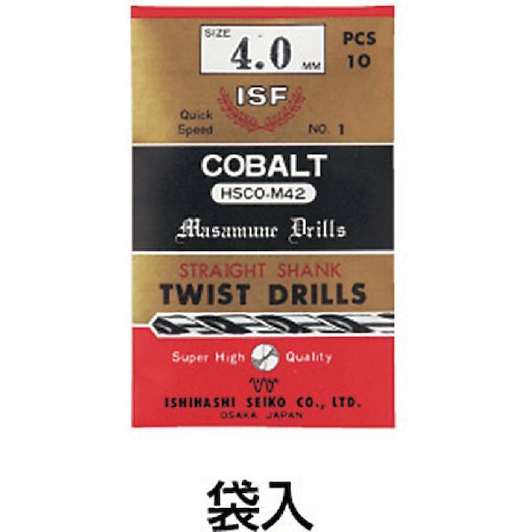 イシハシ精工 COD-11.6 コバルト正宗ドリル １１．６ｍｍ 【5個入】 COD11.6 289-5064_1
