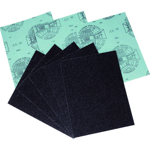 理研コランダム 10-0-228X280-40 【50個入】研磨布 幅２２８ｍｍ 長さ２８０ｍｍ ＃４０ 100228X28040