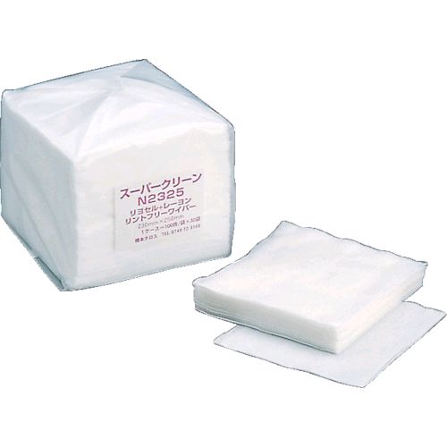 【個数：1個】 橋本 ［N2325］ スーパークリーン２３０×２５０ｍｍ １００枚×３０袋／Ｃｓ 箱 ３０００枚 N-2325 303-5964 橋本