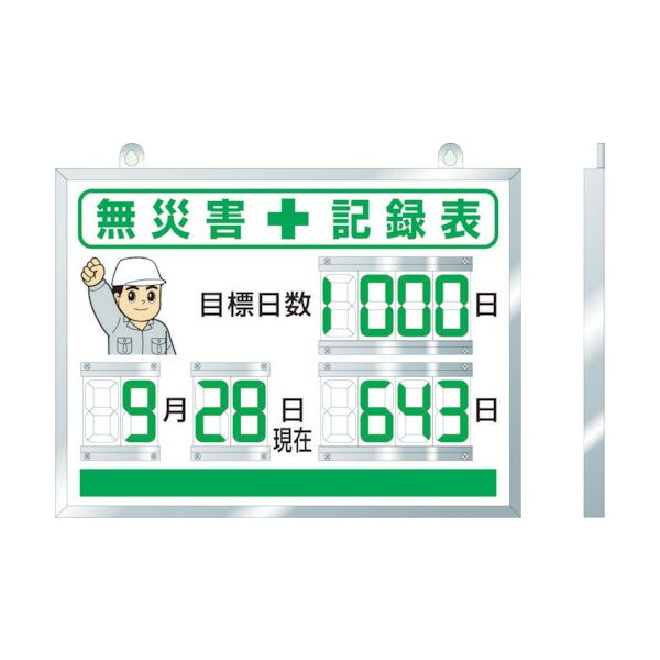 【個数：1個】 社会的単位 867-18A デジタル無不仕合わせ書きとどめる表 ４５４×６０４×２５厚 86718A 354-1894【取り止める不可】