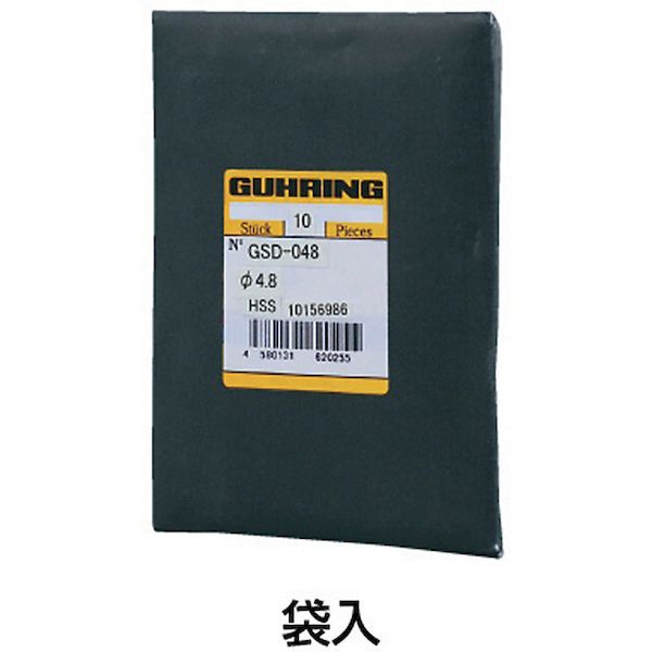 グーリング GSD-067 ストレートドリル6.7mm 【10本入】 GSD067 300-7901