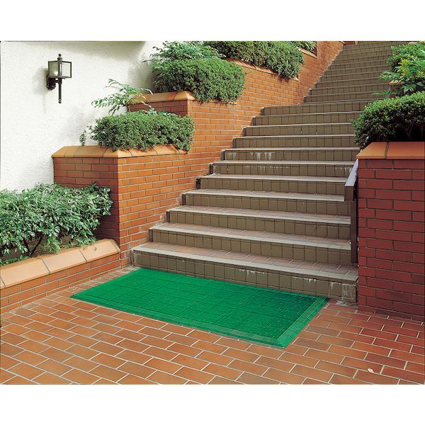 テラモト MR-050-050-7 屋外マット テラロイヤルマット 若草 ９００×１２００ｍｍ MR0500507_5