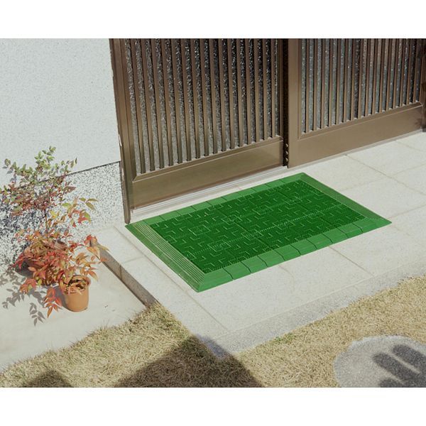 テラモト MR-050-056-7 屋外マット テラロイヤルマット 若草 ９００×１８００ｍｍ MR0500567_6