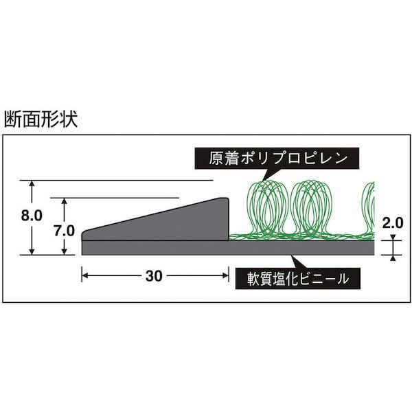 【個数：1個】テラモト MR-120-542-1 除菌マットテラシック MR1205421 375-7561 TERAMOTO_3