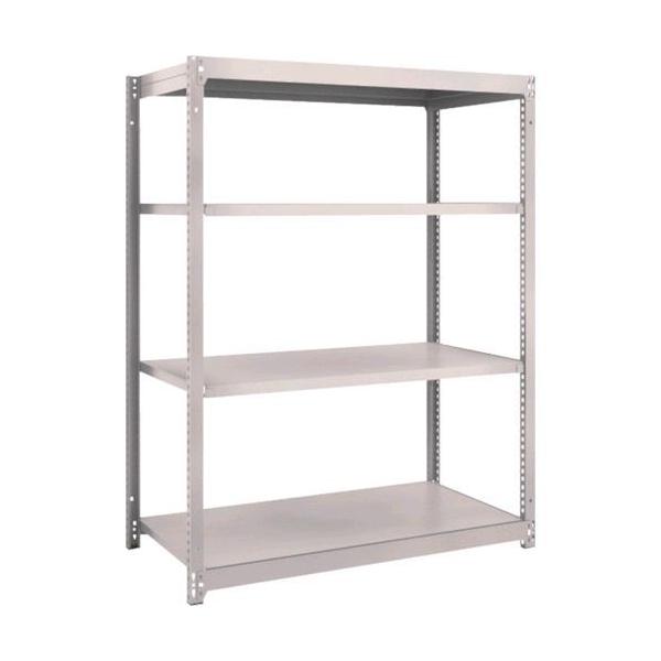 【個人宅配送不可】トラスコ M1.5-5464NG 直送 代引不可 スチールラック Ｍ１．５型 Ｗ１１６０×Ｄ５９５×Ｈ１５００ ４段 単体 ネオグレ 18,275円