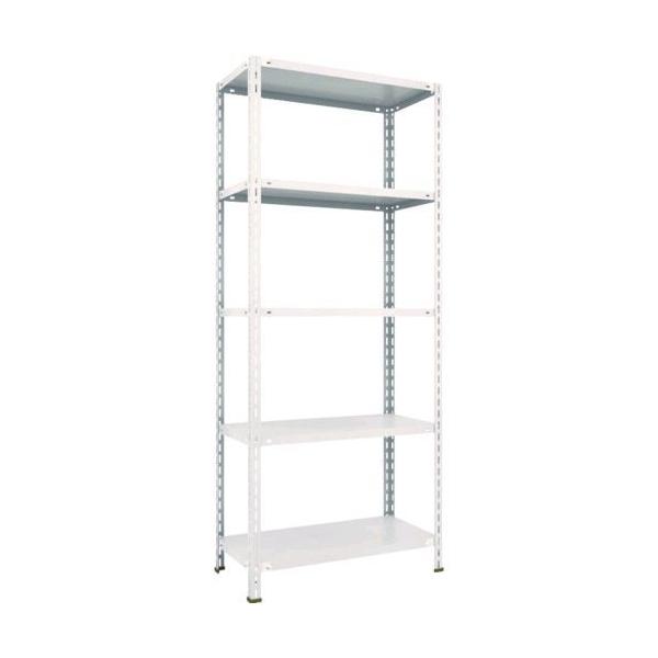 【個人宅配送不可】トラスコ TRUSCO L73X-15NG 直送 代引不可 スチールラック 軽量棚 中棚ボルトレス型 ８７５Ｘ４５０Ｘ２１００ ５段 ネオグレーの通販は