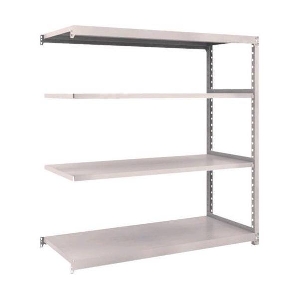 【個人宅配送不可】トラスコ M2-5564BNG 直送 代引不可 スチールラック Ｍ２型 Ｗ１４６０×Ｄ６００×Ｈ１５００ ４段 連結 ネオグレー M