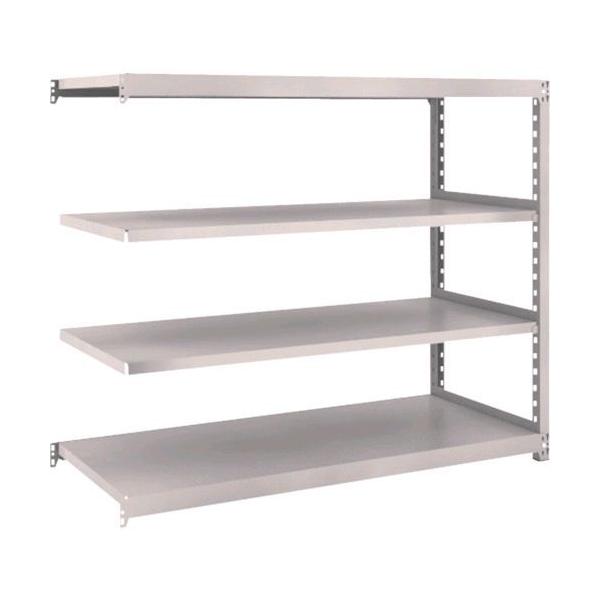 【個人宅配送不可】トラスコ M2-4564BNG 直送 代引不可 スチールラック Ｍ２型 Ｗ１４６０×Ｄ６００×Ｈ１２００ ４段 連結 ネオグレー M24564BNGの通販は