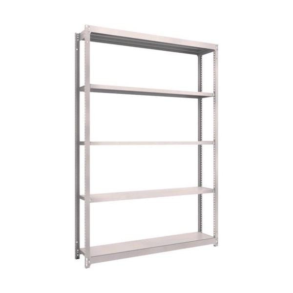 【個人宅配送不可】トラスコ M1.5-7535NG 直送 代引不可 スチールラック Ｍ１．５型軽中量棚 １４６０Ｘ２９５Ｘ２１００ ５段単体 ネオグレー M1.