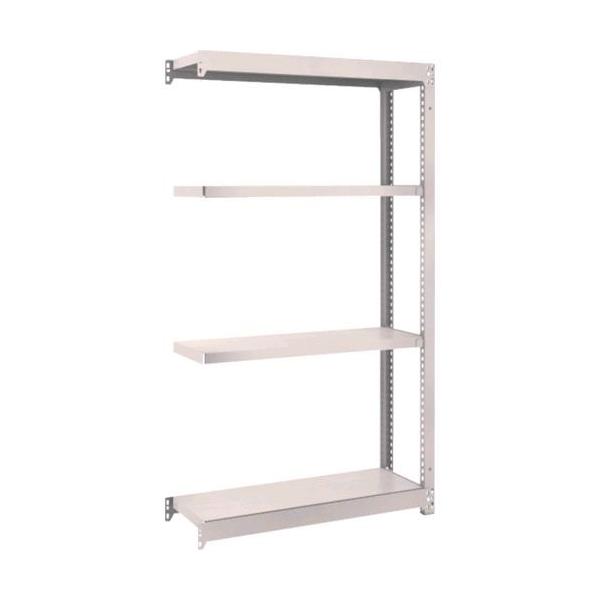 【個人宅配送不可】トラスコ M1.5-5334BNG 直送 代引不可 スチールラック Ｍ１．５型 Ｗ８６０×Ｄ２９５×Ｈ１５００ ４段 連結 ネオグレ