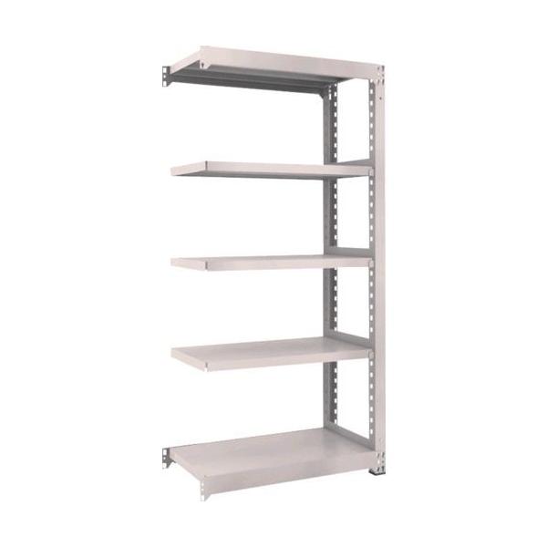 【個人宅配送不可】トラスコ M3-6355BNG 直送 代引不可 スチールラック Ｍ３型 Ｗ９００×Ｄ４７１×Ｈ１８００ ５段 連結 ネオグレー M3