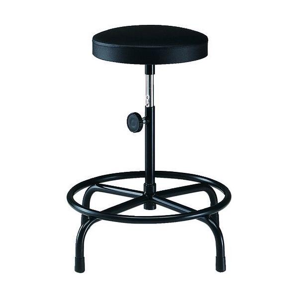 【個数：1個】トラスコ TRUSCO NF-25V 直送 代引不可・他メーカー同梱不可 作業用チェア Φ３１５ＸＨ５００ー６４０ ブラック NF25V 503-6062の通販は 10,500円