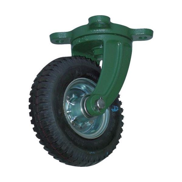 トラスコ中山 TRUSCO OARJ223 鋼鉄製運搬車用空気タイヤ 鋳物金具自在Φ２２３ ２．５０−４ 389-9381