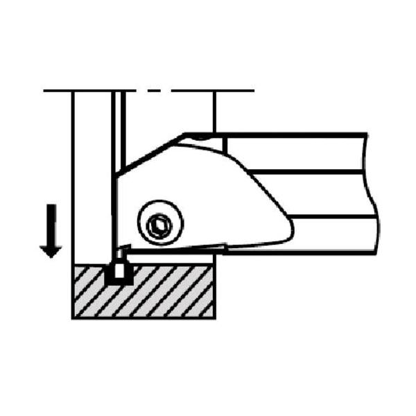 タンガロイ  S32SCGTL50 タンガロイ 内径用TACバイトの通販は
