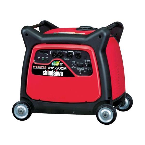 【個人宅配送不可】【個数：1個】新ダイワ工業 IEG5500MY直送 代引不可・他メーカー同梱不可 インバータ発電機 ５．５ＫＶＡの通販は