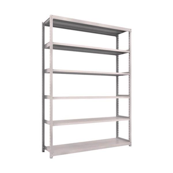 【個人宅配送不可】直送 代引不可 トラスコ TRUSCO M2-8646NG スチールラック Ｍ２型 Ｗ１７６０×Ｄ４５０×Ｈ２４００ ６段 単体 ネオグレーの通販は 43,201円