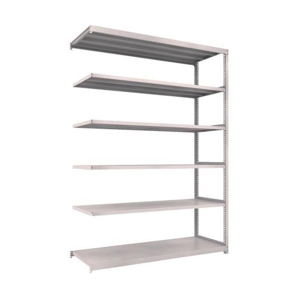 【個人宅配送不可】直送 代引不可 トラスコ TRUSCO M2-8666BNG スチールラック Ｍ２型 Ｗ１７６０×Ｄ６００×Ｈ２４００ ６段 連結 ネオグレーの通販は 30,462円