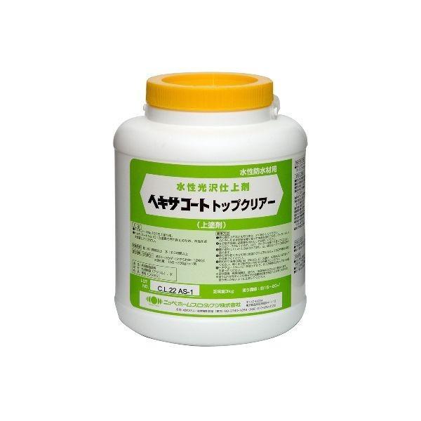 「直送」 ニッペホームプロダクツ  4976124825170 直送 代引不可・他メーカー同梱不可 ヘキサコート トップクリアー ３ｋｇ ＨＸＰ０２１