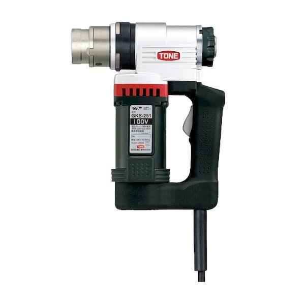 【個人宅配送不可】TONE GKS251 直送 代引不可 シャーレンチ １次締専用レンチ 建方１番 トルシアボルト用 電源ＡＣ１００Ｖ
