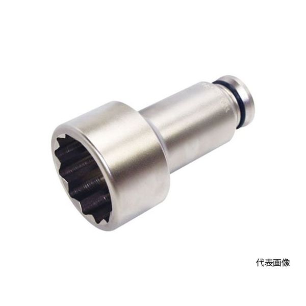 前田金属工業 ＴＯＮＥ 8AD-70L200 インパクト用ソケット 建築用 アンカーボルト用ソケット １２角 対辺寸法７０ｍｍ 8AD70L200