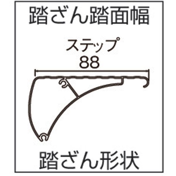 【人間宅送りとどける不可】【個数：1個】長谷川産業 ハセガワ EFA-11 直送 代引不可・他製造会社同梱不可 エコ踏み台 11型 EFA11 305-537