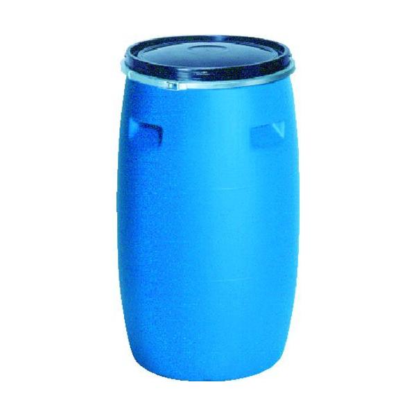 【個人宅配送不可】【個数：1個】サンコー SKPDO-200L-1-BL 直送 代引不可 プラスチックドラムオープンタイプ ８５００１１ ＰＤＯ２００