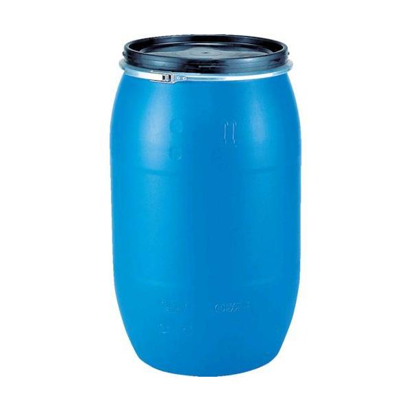 【個人宅配送不可】サンコー SKPDO-220L-1-BL 直送 代引不可・他メーカー同梱不可 プラスチックドラムオープンタイプ ８５００５２ ＰＤＯ