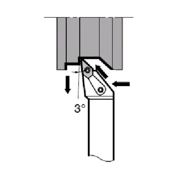 タンガロイ ［MVJNR2020K16］ 外径用ＴＡＣバイト MVJNR-2020K16 368-9999【キャンセル不可】の通販は