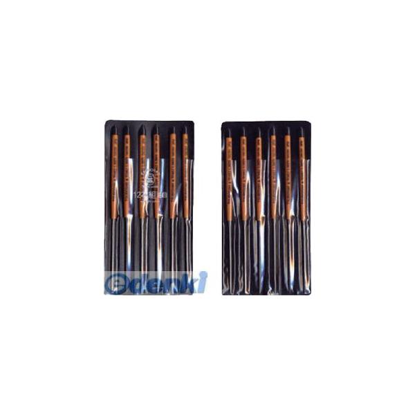 【個数：1個】ツボサン（TSUBOSAN）  SA012-04  直送 代引不可・他メーカー同梱不可 組ヤスリ　１２本組　三角　油目 SA01204の通販は 15,234円