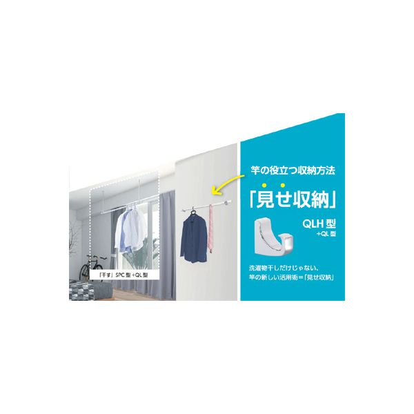 魅了 川口技研 Hqsl 15 ホスクリーン 室内用物干し竿 Ql型専用フックセット Spcl W2本 Ql 15 W1 プレミアム Www Iacymperu Org
