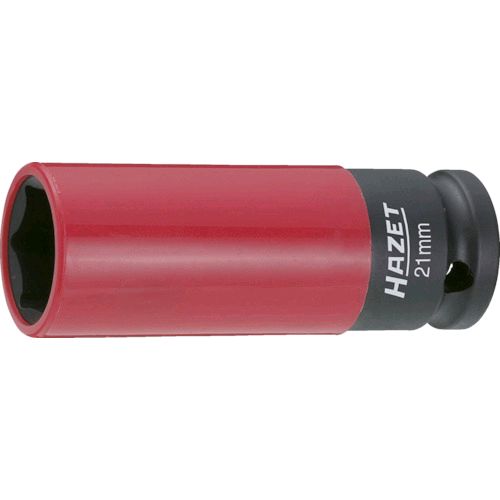 ＨＡＺＥＴ 903SLG-21 インパクト用ロングホイールナットソケットレンチ ６角・１２．７ｍｍ 903SLG21