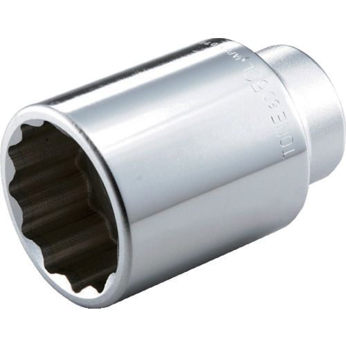 前田金属工業 ＴＯＮＥ 6D55L ディープソケット １２角 ５５ｍｍ 387-6071 6D-55L