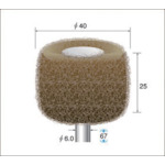 ナカニシ 48745 ファイバーサンダー １Ｐｋ 袋 ＝３本入