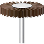 ナカニシ 49195 フラップサンダー ５本入 粒度＃２４０ 外径３０ｍｍ 幅５ｍｍ 49195