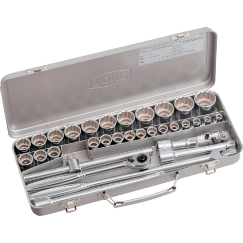 ＴＯＮＥ 170M ソケットレンチセット 差込角１２．７ｍｍ ３３点セット 170M 116-1750 前田金属工業 1Sの通販は 20,603円