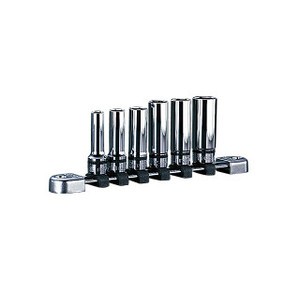KTC 京都機械工具 NTB3L06WA ９．５ｓｑ．ディープソケットセット ６コ組 差込数９．５ｍｍ １２角の通販は 10,400円
