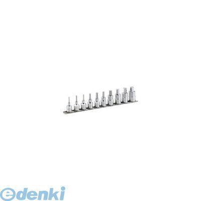 前田金属工業 ＴＯＮＥ HHB310 ヘキサゴンソケットセット インチホルダー付 １０ｐｃｓ 差込角９．５ｍｍ 396-4442 トネ 1S