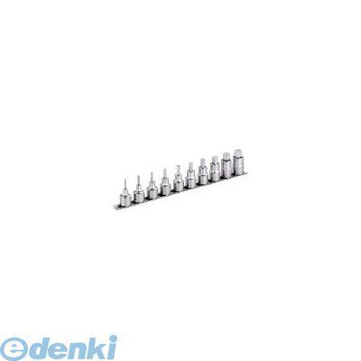 前田金属工業 ＴＯＮＥ HHB410 ヘキサゴンソケットセット インチホルダー付 １０ｐｃｓ 差込角１２．７ｍｍ 396-4451